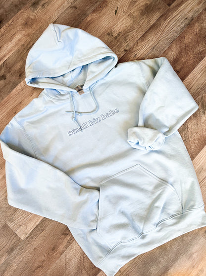 Small Biz Babe Blue Sweatshirt