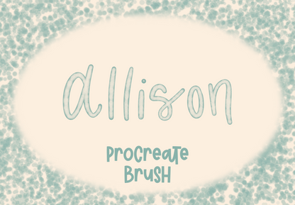 Allison procreate brush