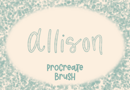 Allison procreate brush