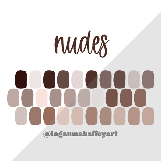 Nudes Color Palette