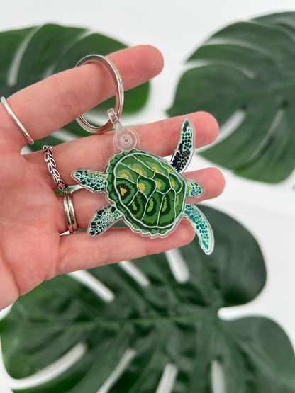 Sea Turtle Keychain