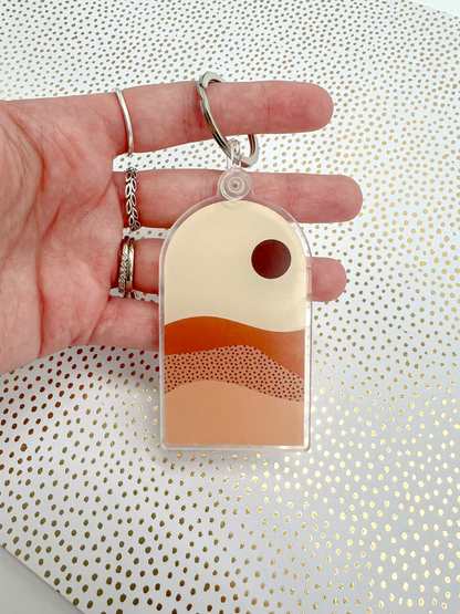 Desert Arch Keychain