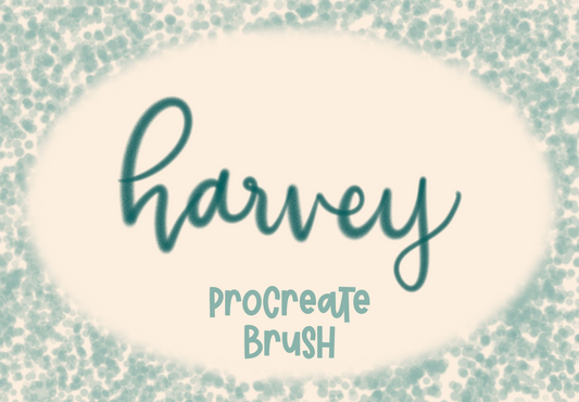 Harvey procreate brush