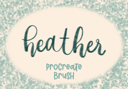 Heather Procreate Brush